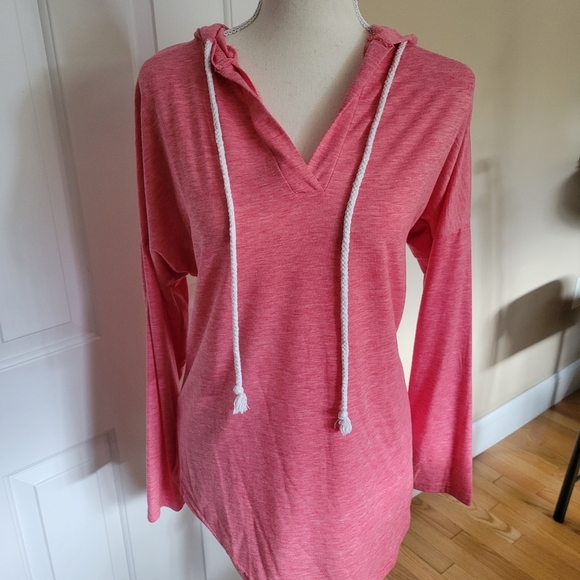 Tops - Ladies Pullover Hooded Jersey